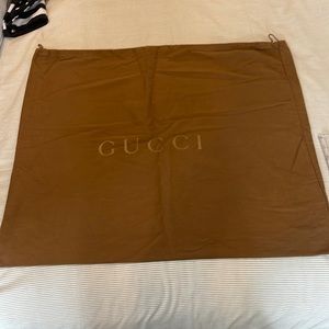 XL Vintage Gucci dust bag
